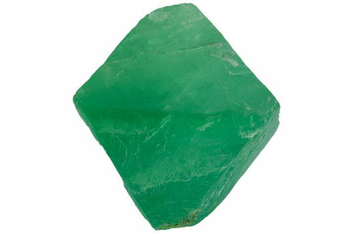 Green Banded Fluorite Octahedron - China #164595